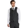 imageMichael Kors Mens 3Piece Classic Fit Suit Separates  Blazer Vest ampamp Pants Perfect for Weddings Proms ampamp Formal EventsGrey