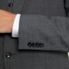 imageMichael Kors Mens 3Piece Classic Fit Suit Separates  Blazer Vest ampamp Pants Perfect for Weddings Proms ampamp Formal EventsGrey Sharkskin