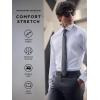 imageMichael Kors Mens Dress Shirt Comfort Stretch Regular FitNavy