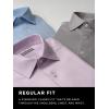imageMichael Kors Mens Dress Shirt Comfort Stretch Regular FitWhite