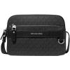 imageMichael Kors Hudson Utility Crossbody Bag Light GunmetalBlack