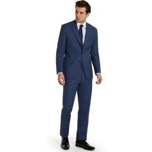 imageMichael Kors Mens 3Piece Classic Fit Suit Separates  Blazer Vest ampamp Pants Perfect for Weddings Proms ampamp Formal EventsLight Blue