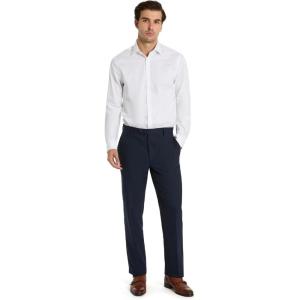 imageMichael Kors Mens Newbury Classic Fit Dress Pants  Stretch Fabric Chino Pant  Kahki Pant for Business ampamp Casual WearNavy