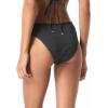 imageMichael Kors Womens Laser Cut High Leg BottomBlack