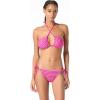 imageMichael Kors Womens Textured Stripe Muti Wear Bra TopWild Berry