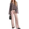imageMichael Kors Womens Relaxed Wide Leg JeanRosewater