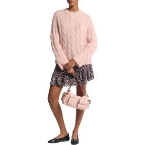 imageMichael Kors Womens Floral Stud Tier SkirtDusty Rose