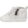 imageMICHAEL KORS BabyGirls Split Crib ShoeWhite Silver