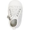 imageMICHAEL KORS BabyGirls Split Crib ShoeWhite Silver