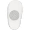 imageMICHAEL KORS BabyGirls Split Crib ShoeWhite Silver