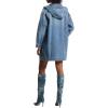 imageMichael Kors Womens Denim Hooded CoatUnion Wash