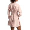 imageMichael Kors Womens Denim Pleated Shirt DressRosewater