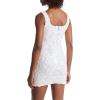 imageMichael Kors Womens Floral Sequin Tank Mini DressWhite