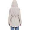 imageMichael Kors Womens Hooded Anorak Rain CoatBeige