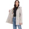 imageMichael Kors Womens Hooded Anorak Rain CoatBeige