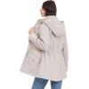 imageMichael Kors Womens Hooded Anorak Rain CoatBeige