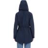 imageMichael Kors Womens Hooded Anorak Rain CoatNavy