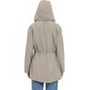 imageMichael Kors Womens Hooded Anorak Rain CoatSage