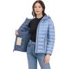imageMichael Kors Womens Hooded Packable Puffer JacketBlue