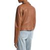imageMichael Kors Womens Leather Moto JacketLuggage
