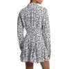 imageMichael Kors Womens Mini Pleat Shirt DressWhite