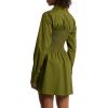 imageMichael Kors Womens Poplin Smock Shirt DressEvergreen