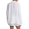 imageMichael Kors Womens Ramie VNeck BlouseWhite