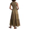 imageMichael Kors Womens Smocked Tank DressSafari Green