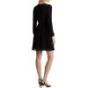 imageMichael Kors Womens Solid Pleated Mini DressBlack