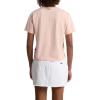imageMichael Kors Womens Studded Mk Charm Cropped TShirtRosewater