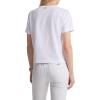 imageMichael Kors Womens Studded Mk Charm Cropped TShirtWhite
