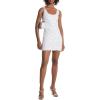 imageMichael Kors Womens Floral Sequin Tank Mini DressWhite