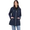 imageMichael Kors Womens Hooded Anorak Rain CoatNavy