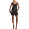 imageMichael Kors Womens Lace Square Neck Mini DressBlack