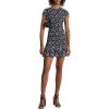 imageMichael Kors Womens Smocked Mini DressChambray