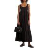 imageMichael Kors Womens VNeck Tier DressBlack
