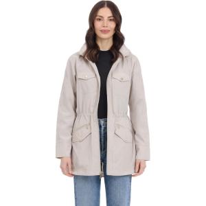 imageMichael Kors Womens Hooded Anorak Rain CoatBeige