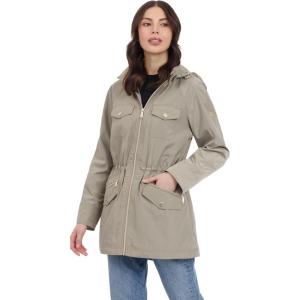 imageMichael Kors Womens Hooded Anorak Rain CoatSage