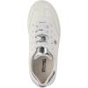 imageMichael Kors Kids Footwear Girls JEM Scotty Sneaker WhiteSilver Metallic 1 Big Kid