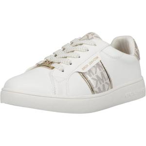 imageMichael Kors Kids Footwear Girls JEM Maxine Sneaker WhitePale Gold 1 Big Kid