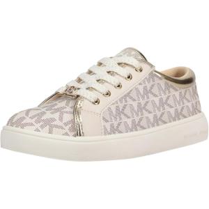 imageMichael Kors Kids Footwear Girls JEM RALLEY Sneaker VanillaPale Gold 1 Little Kid