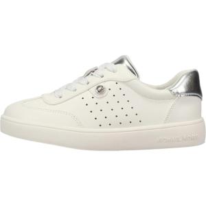 imageMichael Kors Kids Footwear Girls JEM Scotty Sneaker WhiteSilver Metallic 1 Big Kid