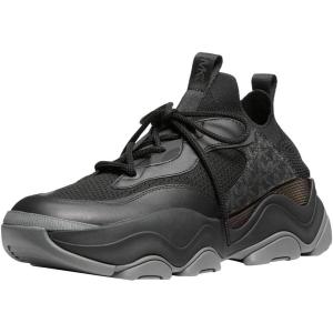 imageMichael Kors Mens Atlas Knit Trainer SneakerBlack