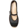 imageMichael Kors Womens Lynn Ballet EspadrilleSignatureNappa LeatherBlack