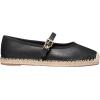 imageMichael Kors Womens Lynn Ballet EspadrilleVachetta LeatherGrosgrainBlack