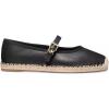 imageMichael Kors Womens Lynn Ballet EspadrilleVachetta LeatherGrosgrainBlack