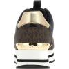 imageMichael Kors Womens Raina Trainer SneakerBlackBrown