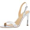 imageMichael Kors Womens Kasia Heeled SandalSilver