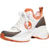 imageMichael Kors Womens Zuma Knit Trainer SneakerOrange Punch