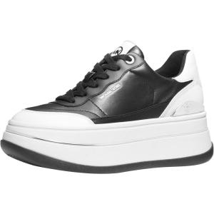 imageMichael Kors Womens Hayes Lace Up SneakerBlackOpticwht